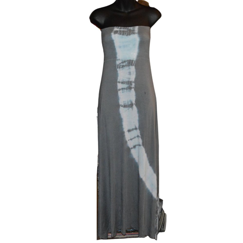 Love Tanjane Tie Dye Sleeveless Maxi Dress Skirt